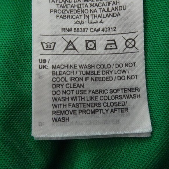 Adidas Polo Shirt Men's Size Medium Green Innisbrook Golf Florida - Picture 9 of 10